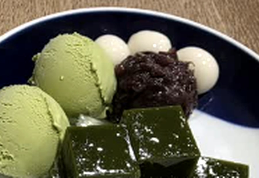 抹茶でひと休み
