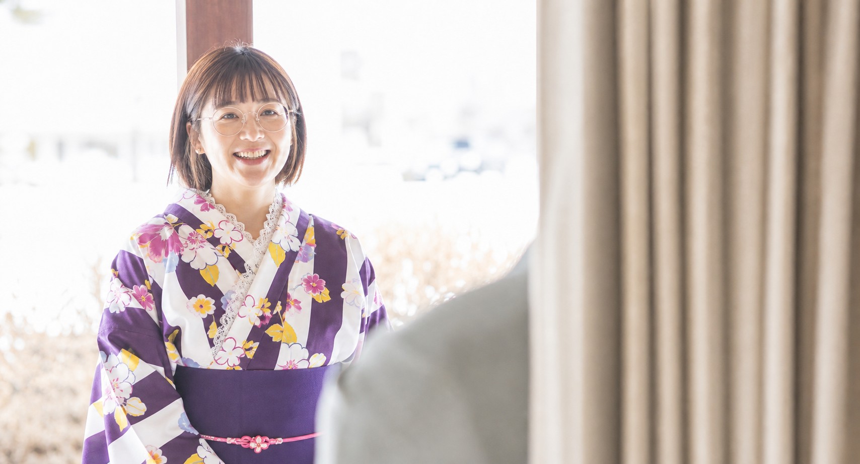 ご返却の様子